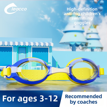 Ochelari de înot pentru copii – Lentile din policarbonat, impermeabili, anti ceață, claritate HD