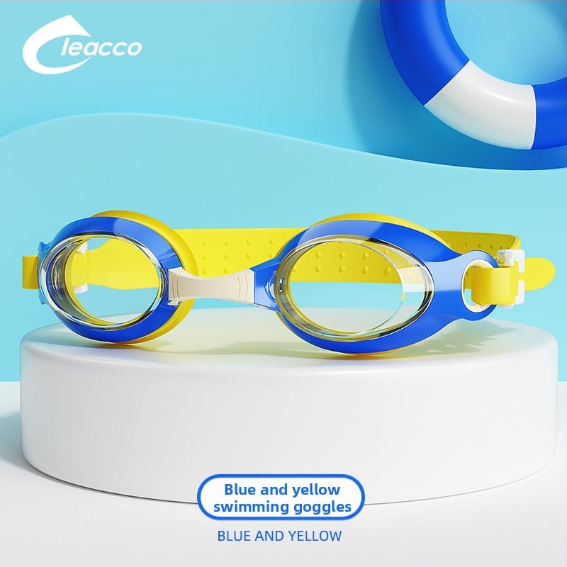 Ochelari de înot pentru copii – Lentile din policarbonat, impermeabili, anti ceață, claritate HD