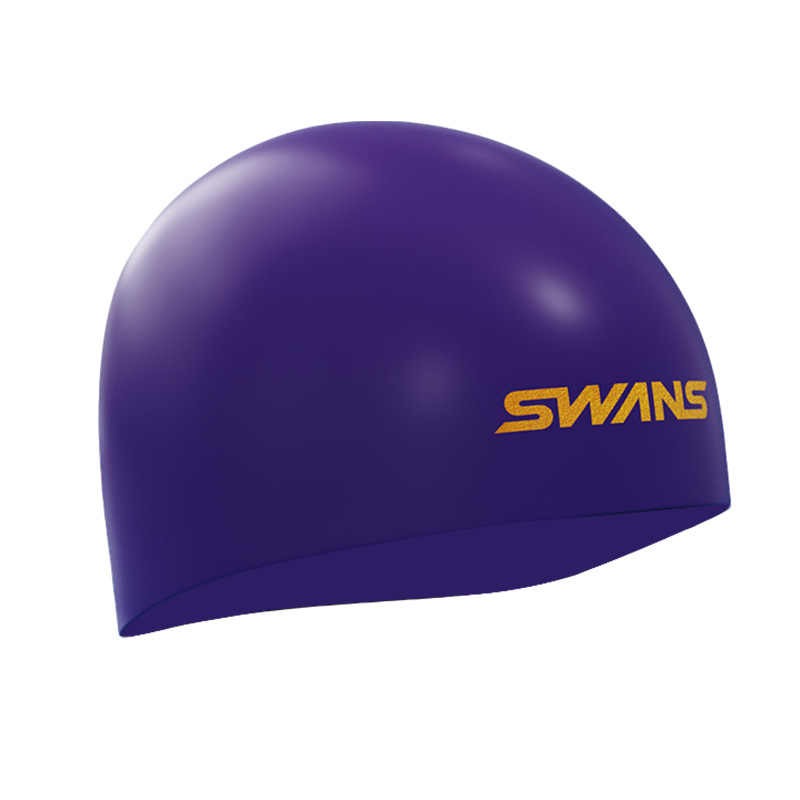 SWANS Silikonska kapa za plivanje – Gold Label, 3D trkačka, sferičnog oblika, za odrasle