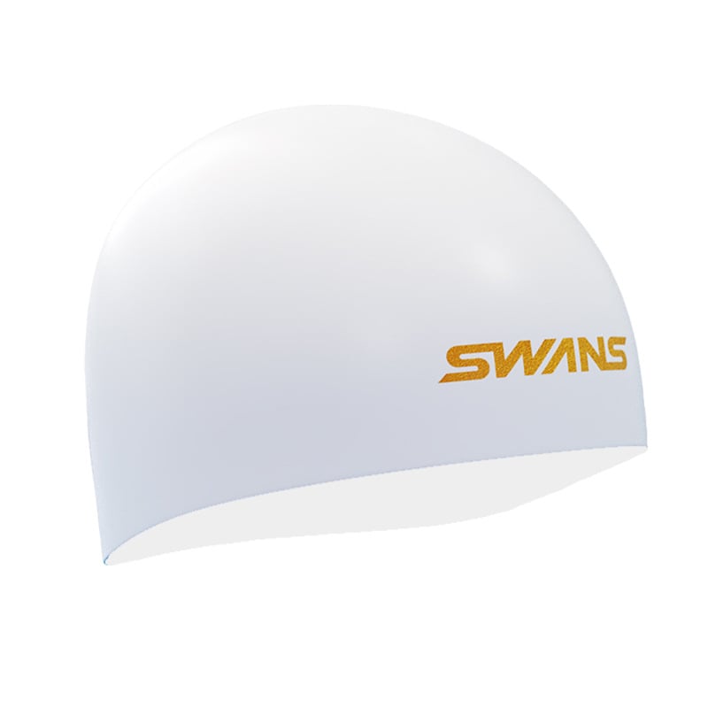 SWANS Silikonska kapa za plivanje – Gold Label, 3D trkačka, sferičnog oblika, za odrasle