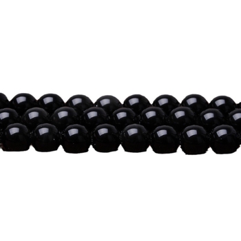 Labave perle od obsidijana za DIY nakit – polirane, jednostavan stil, moderan gradski izgled
