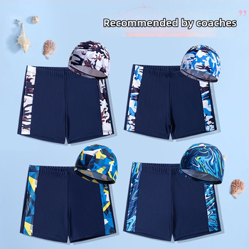 Autonomy Detské plavky s karikatúrnym tlačom, polyesterový materiál, strih Briefs, pre vek 4–12 rokov