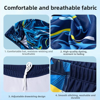 Autonomy Detské plavky s karikatúrnym tlačom, polyesterový materiál, strih Briefs, pre vek 4–12 rokov