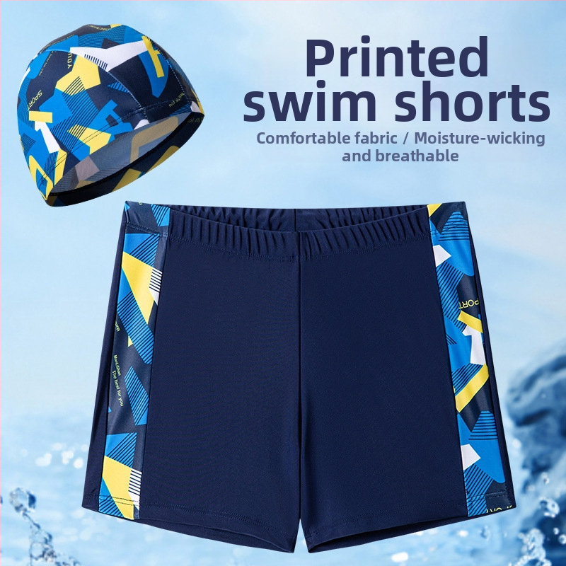 Autonomy Detské plavky s karikatúrnym tlačom, polyesterový materiál, strih Briefs, pre vek 4–12 rokov