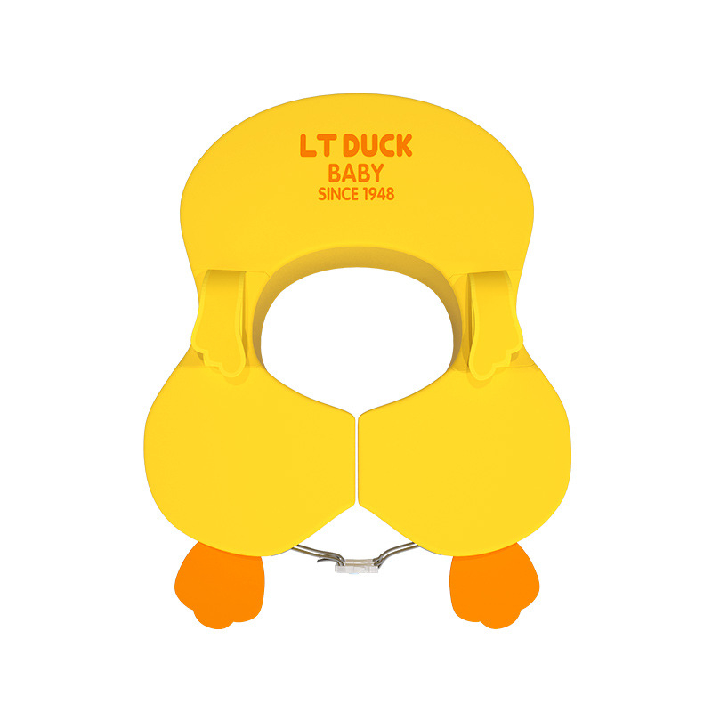 LTDUCK Dječji plivački prsten ispod pazuha, za djecu od 6 mjeseci do 3 godine, crtani uzorak, ekološki prihvatljiv PVC, debljina 0,1 cm, za plivanje i hodanje po vodi