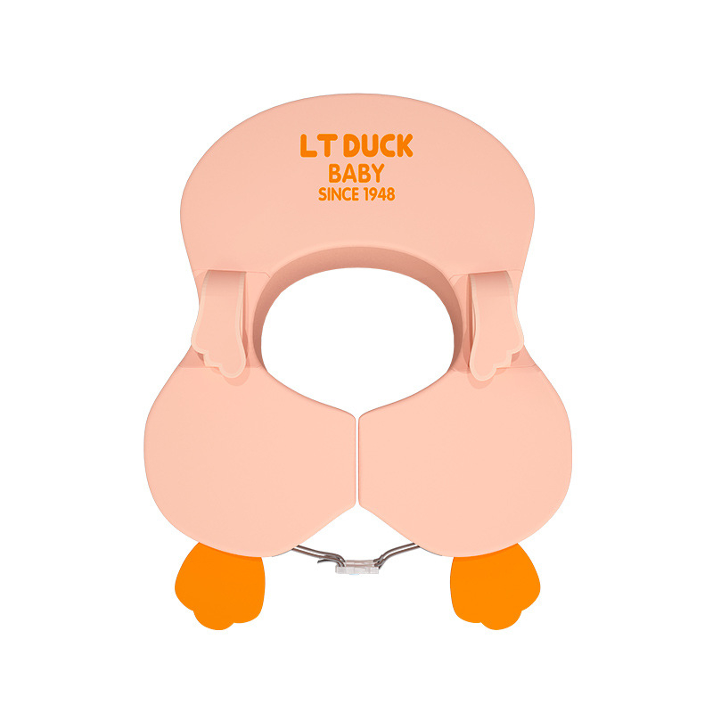 LTDUCK Dječji plivački prsten ispod pazuha, za djecu od 6 mjeseci do 3 godine, crtani uzorak, ekološki prihvatljiv PVC, debljina 0,1 cm, za plivanje i hodanje po vodi