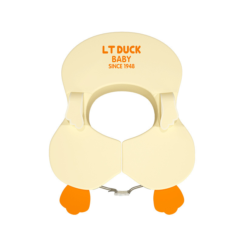 LTDUCK Dječji plivački prsten ispod pazuha, za djecu od 6 mjeseci do 3 godine, crtani uzorak, ekološki prihvatljiv PVC, debljina 0,1 cm, za plivanje i hodanje po vodi