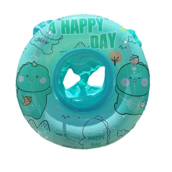 Dječji pojačani plivački prsten s ručkom — Materijal: ekološki PVC; Debljina PVC: 18; Uzorak: tisak