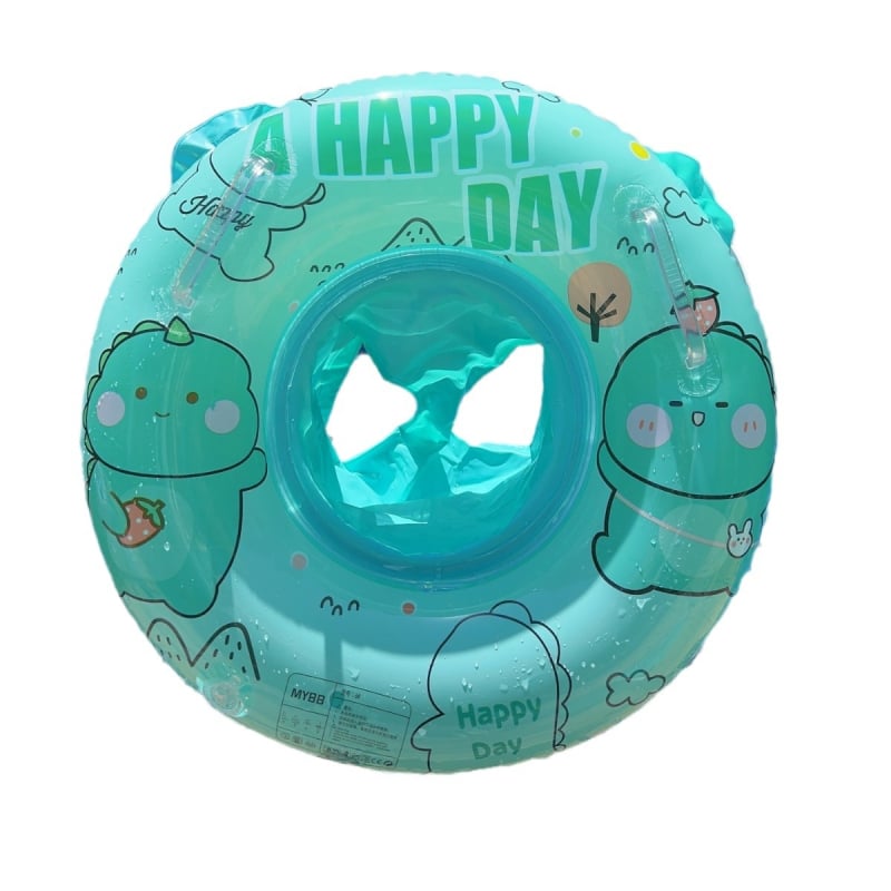 Dječji pojačani plivački prsten s ručkom — Materijal: ekološki PVC; Debljina PVC: 18; Uzorak: tisak