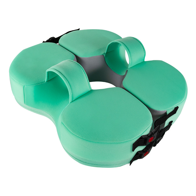 Inel de înot pentru copii, fără aerisire, pentru poziționare pe burtă sau pe spate — potrivit pentru piscină și parc acvatic; vârsta 0–3 ani; Material: Strat interior solid polimerizat cu microcapsule + țesătură 3D respirantă