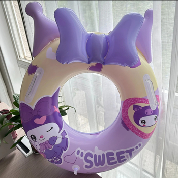 Dječji napuhljivi plivački prsten s motivom životinja, Xia Le, PVC 0,18 mm, za plivanje i hodanje u plićaku