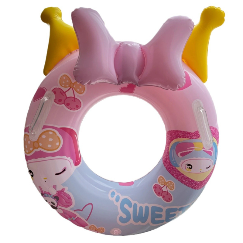 Dječji napuhljivi plivački prsten s motivom životinja, Xia Le, PVC 0,18 mm, za plivanje i hodanje u plićaku