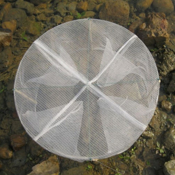 Χειροποίητο δίχτυ αλιείας, κυκλική παγίδα για ψάρια και γαρίδες, εργαλείο αλιείας