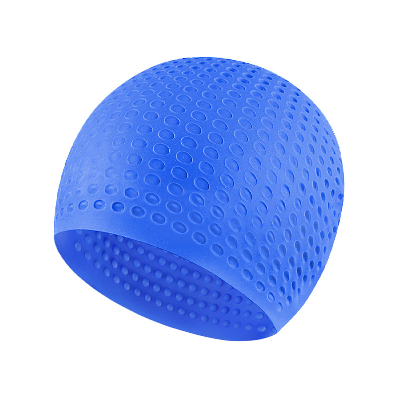 Șapcă de înot din silicon pentru adulți, cu acoperire pentru urechi, impermeabilă