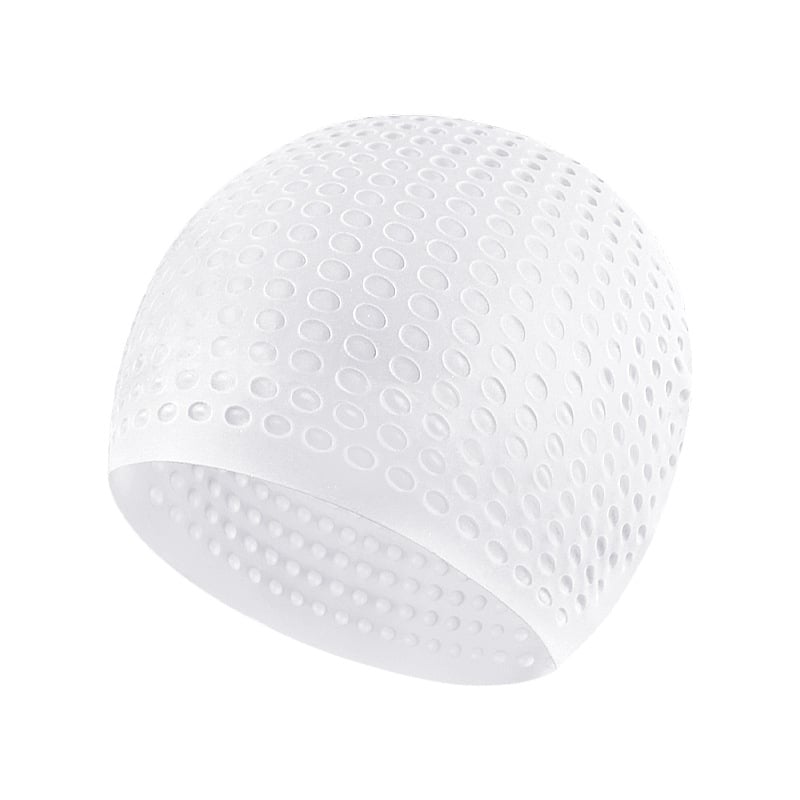 Șapcă de înot din silicon pentru adulți, cu acoperire pentru urechi, impermeabilă