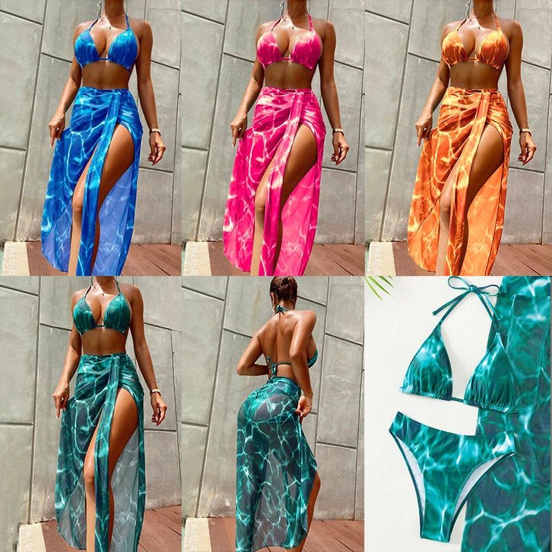 Бикини плажен комплект - полиестер; композиция: 82% полиестерни влакна; модел: едноцветен; бързосъхнещ; горна част с подплънки, без метална опора