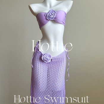 триичастен бански комплект: плетена горна част и бикини; материя Nylon; подплата Polyester; съдържание на плат 85-90%; без ръкави; чашки с подплата