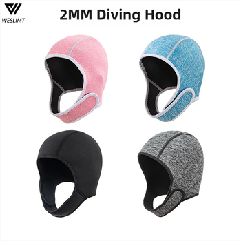 Gluga de neopren pentru scufundări, 2mm, uscare rapidă, moale și caldă, pentru înot și surf