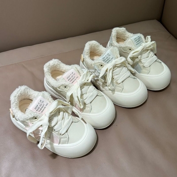 Γυναικεία Παπούτσια από μικροϊνέρ Δέρμα, Παχιά Σόλα, Στρογγυλή Μύτη, Λατέξ Εσωτερική Πάτος, Σόλα από Αφρό