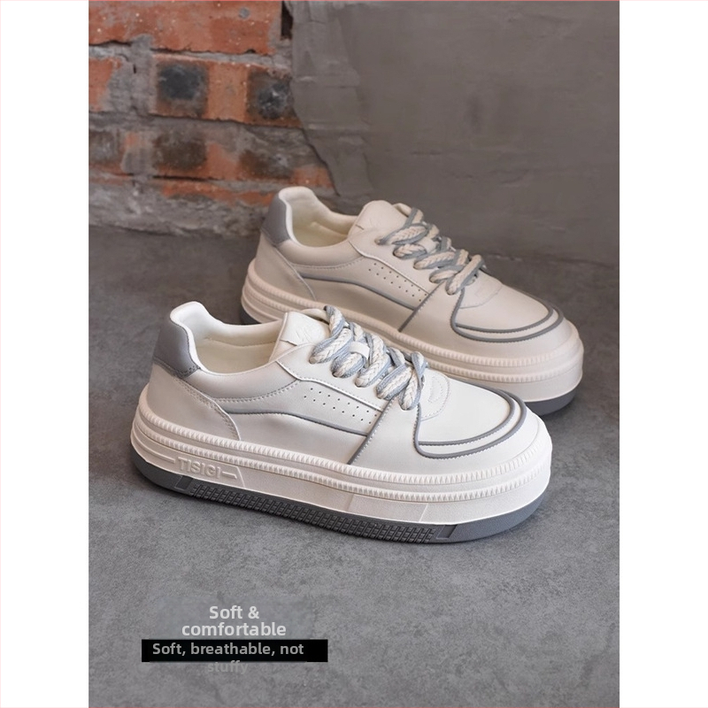 Ikdienas sieviešu sporta kurpes ar augstuma palielināšanu (Zole: gumija; Kods: B64_; Piemērošana: standarta)