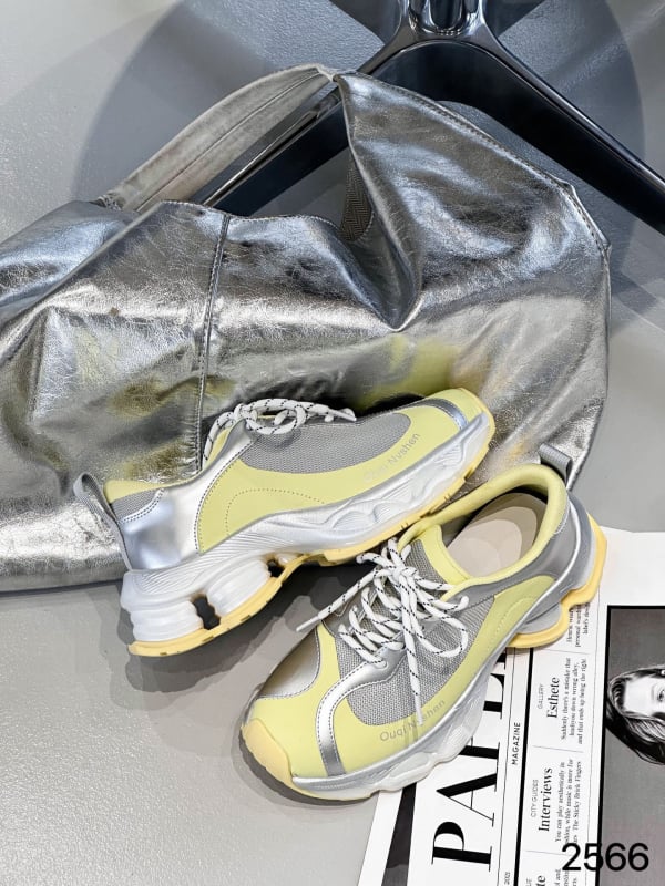 Γυναικεία παπούτσια τύπου dad shoes με επάνω μέρος από γνήσιο δέρμα, εσωτερικό από δίχτυ, ανύψωση ύψους 6-8 cm, διαπνοή, ελαφριά, μπροστινό ιμάντα κλείσιμο