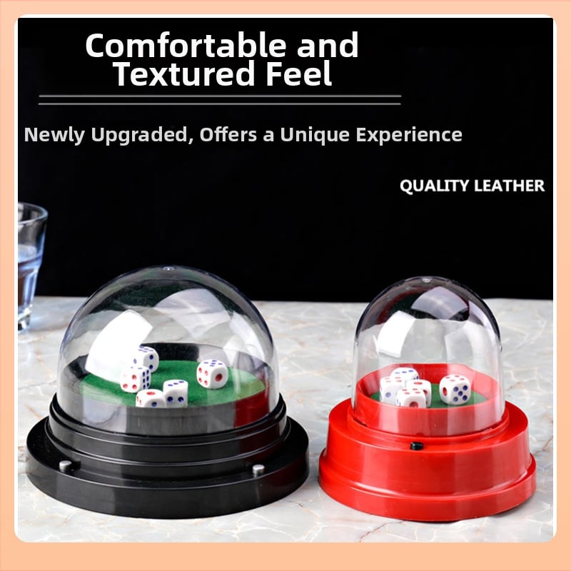 Електрически комплект за зарове с ABS чаша за зарове, чаша с заоблени ъгли и четири страни, 48 броя в опаковка, произход Zhejiang, подходящ за шах и игри с карти