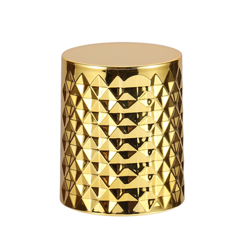 Комплект зарчета (ABS пластмаса + електропокритие; закръглени ъгли; лъскав диамантен стил; кутия с 100 броя)