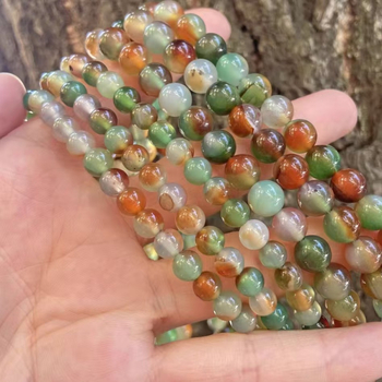 DIY dodaci za nakit — jade perle, malahit izgled, rezanje i poliranje, gradski modni stil