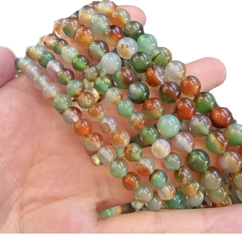 DIY dodaci za nakit — jade perle, malahit izgled, rezanje i poliranje, gradski modni stil