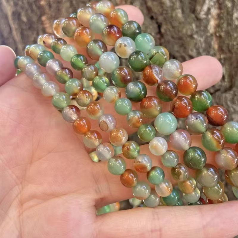 DIY dodaci za nakit — jade perle, malahit izgled, rezanje i poliranje, gradski modni stil