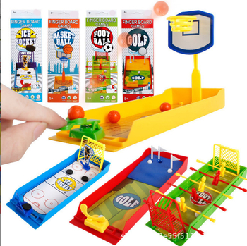 Hongying Мини игра за пръсти: футбол, баскетбол и голф – семейна интерактивна настолна игра, пъзел, пластмаса