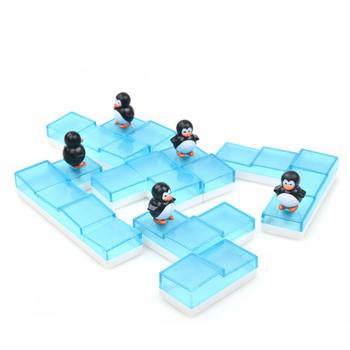 Пингвин лабиринтен пъзел настолна игра - пластмаса, марка Good Little Egg, развива логическо мислене и координация ръце-око, 4-6 години