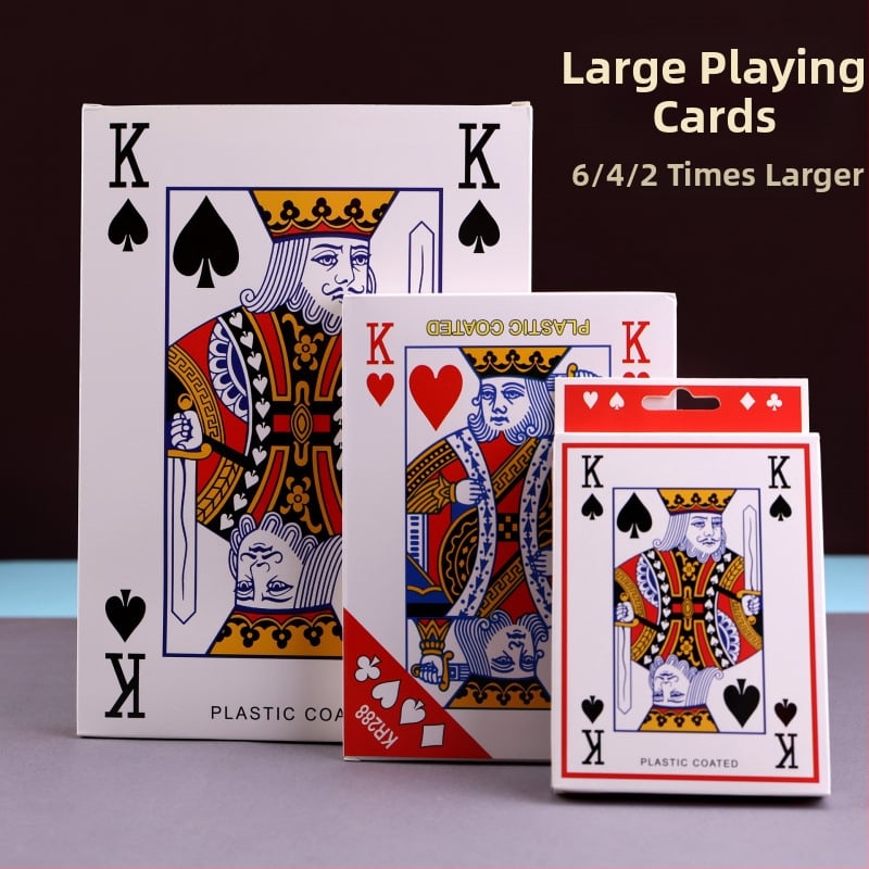 Карти за покер за възрастни, неформални интерактивни карти за социални събирания, хартия, цветна кутия, за възраст 14+