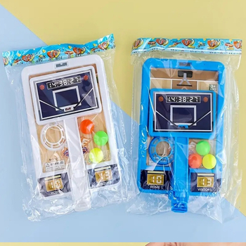 Десктоп баскетболна играчка — Пръстово активиране, интерактивна игра, координация ръка-око, за 7–14 години, пластмаса