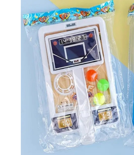 Десктоп баскетболна играчка — Пръстово активиране, интерактивна игра, координация ръка-око, за 7–14 години, пластмаса