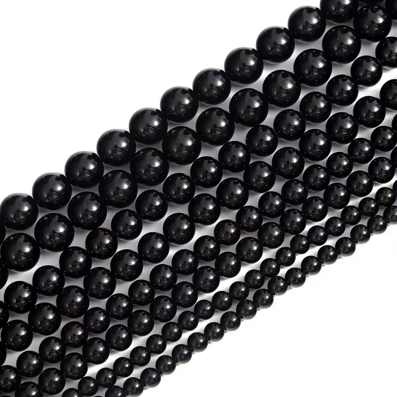 Achátból készült szórt gyöngyök, gyöngyházfényű kezelés, nyolc szem mintázat, eredet: Lianyungang