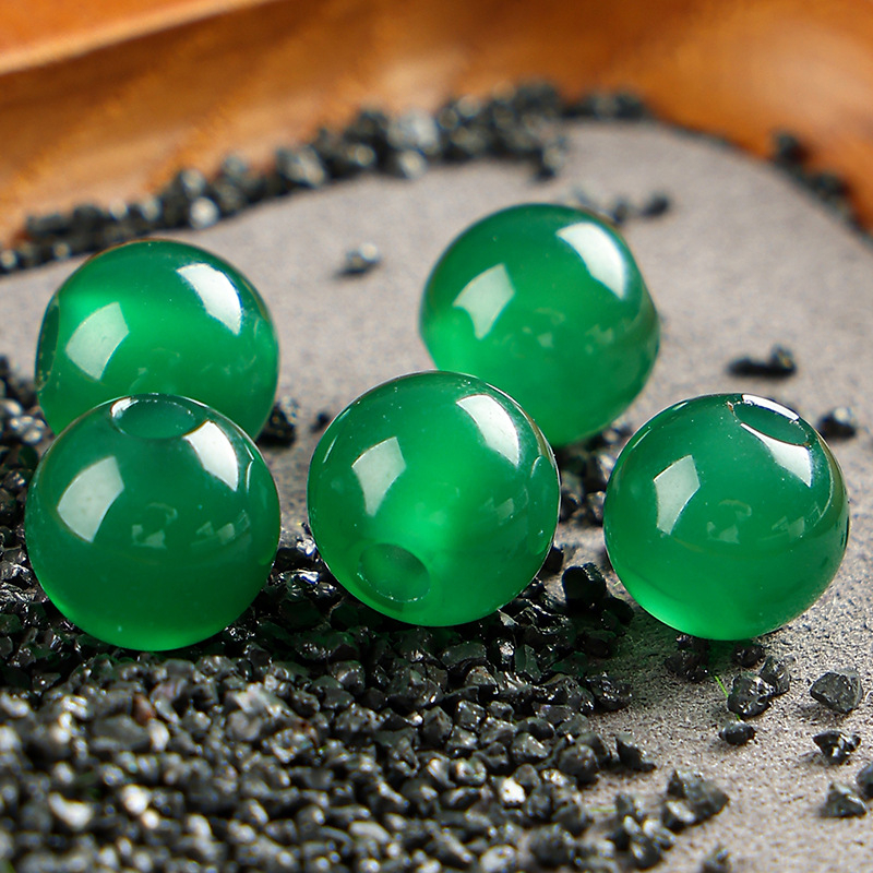 Mărgele deschise din agat, 3 mm gaură, prelucrare: șlefuire, lustruire, ardere, stil de înaltă calitate