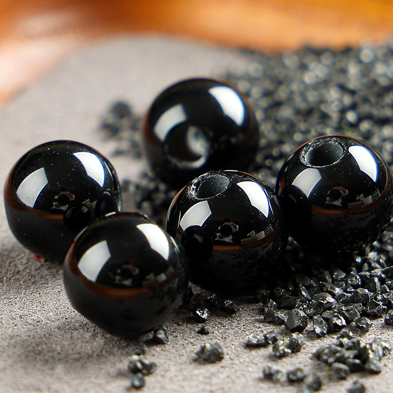 Mărgele deschise din agat, 3 mm gaură, prelucrare: șlefuire, lustruire, ardere, stil de înaltă calitate