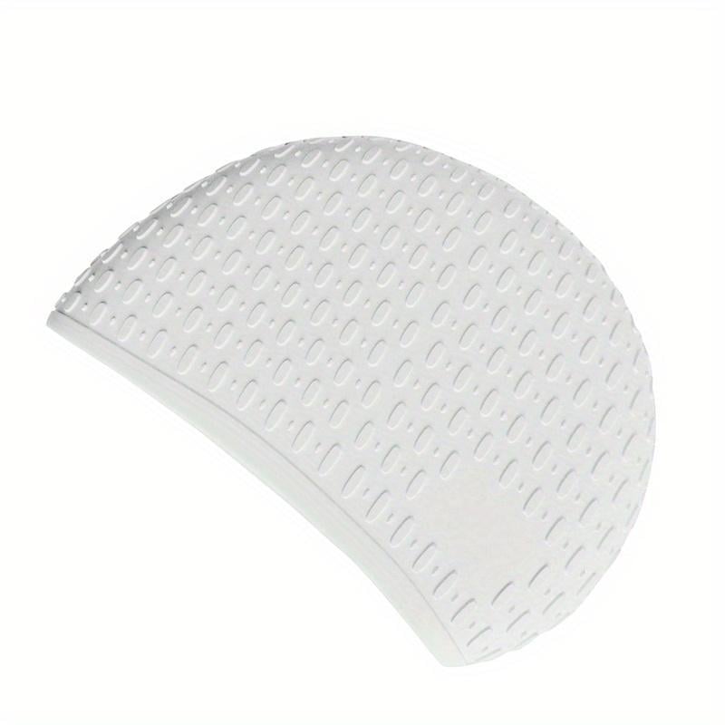 Șapcă de înot din silicon pentru păr lung, culoare solidă, adulți