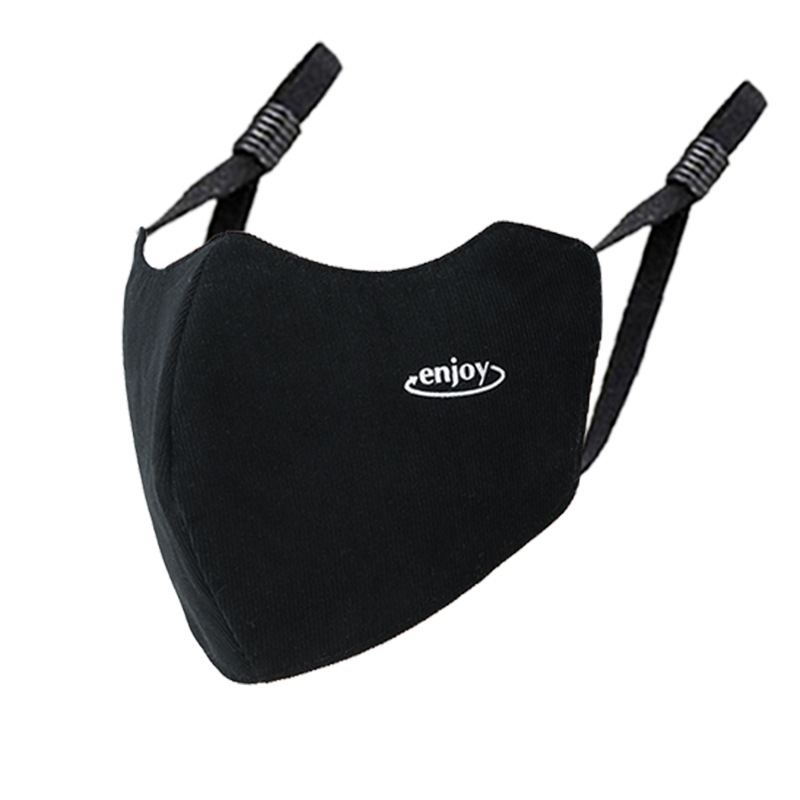 Зимна унисекс маска за лице - памук, 3D дизайн, защита от прах, студена и ветроустойчива