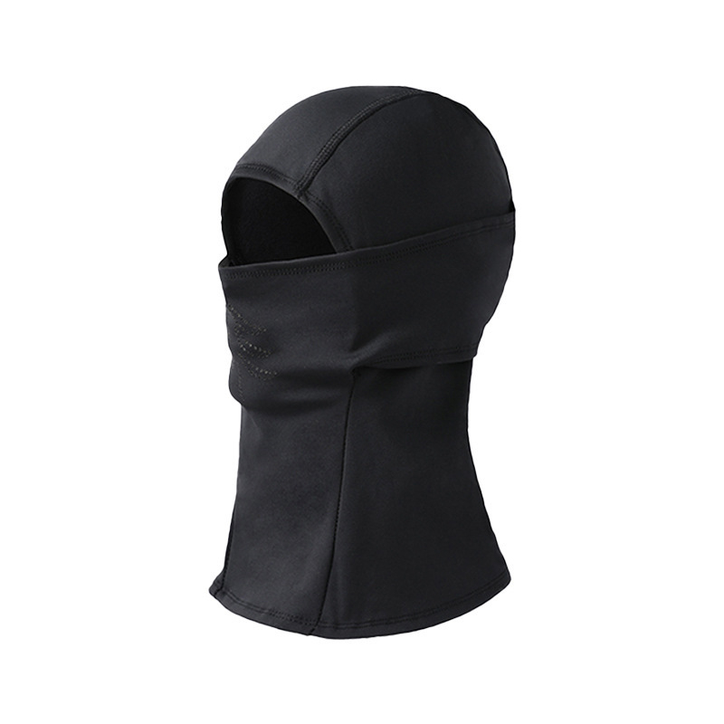 Колоездачна маска с интегрирана яка за зимно каране, защита на лицето срещу вятър, материя: спандекс/ликра, унисекс