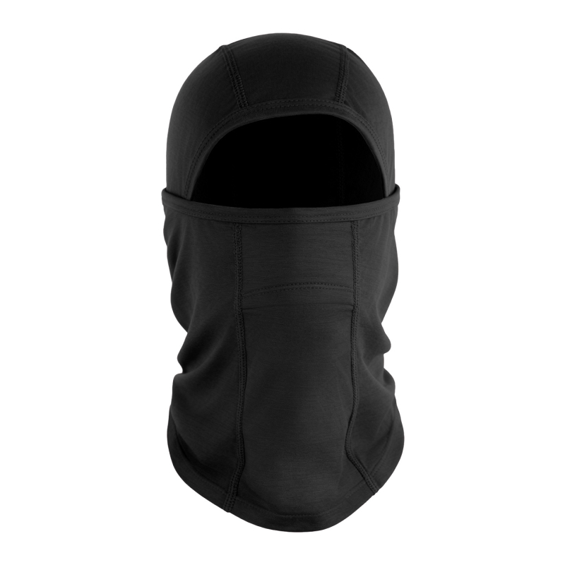 Gray Shell Мерино вълна Велосипедна маска за унисекс — зимна защита на лицето, ветроустойчива, подплата за каска