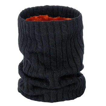 Town Island мотоциклетна маска за шия, плетена вълна кашмир, подплатена флисом, удебелена, унисекс