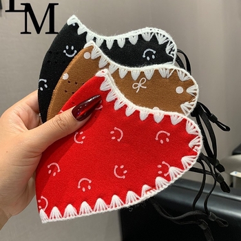 Зимна топла маска за лице – унисекс, антибактериална, ушни ластици (Полиестерно влакно; Антибактериална функция; Ушни ластици; Монохромен принт; Персонализирана печат/логотип)