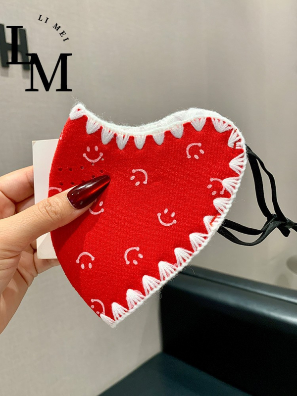 Зимна топла маска за лице – унисекс, антибактериална, ушни ластици (Полиестерно влакно; Антибактериална функция; Ушни ластици; Монохромен принт; Персонализирана печат/логотип)