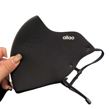 Маска за лице с Derong материал, печатна обработка, модел с букви, защита от слънце, подходяща за зима, пролет и есен