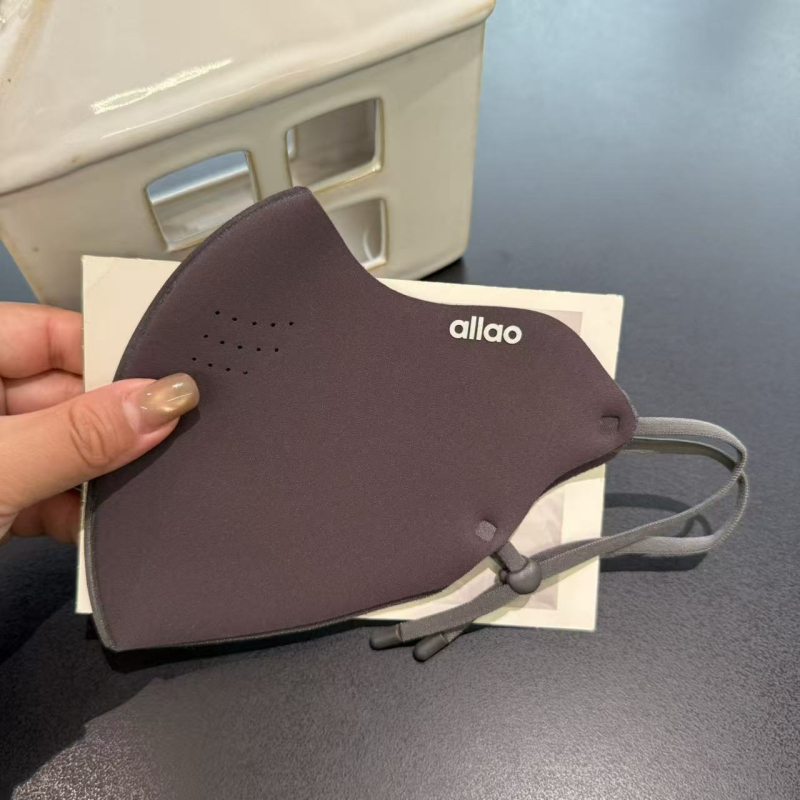 Маска за лице с Derong материал, печатна обработка, модел с букви, защита от слънце, подходяща за зима, пролет и есен