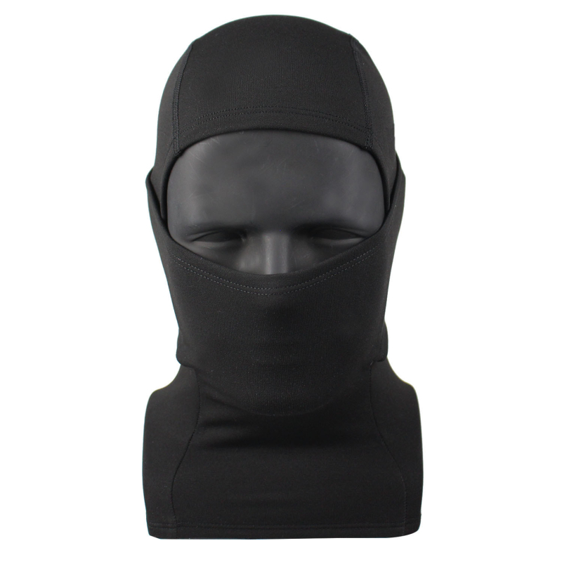 Балаклава за колоездене със флисова подплата, ветроустойчива зимна защита на лицето, полиестерен материал, унисекс