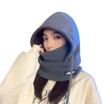 Маска за колоездене - зимна, ветроустойчива и топла, унисекс, полиестер (без марка)