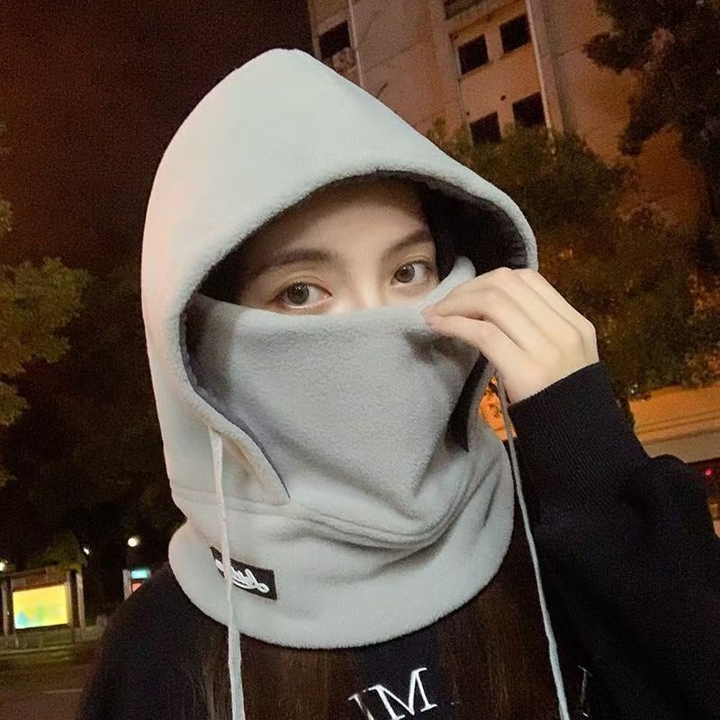 Маска за колоездене - зимна, ветроустойчива и топла, унисекс, полиестер (без марка)